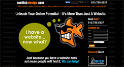 Desktop Screenshot of coolfishdesign.com
